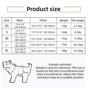 Accessoires pour animaux Ajustables Tendance Nylon Reflectant Sans traction Gilet de luxe Harnais pour chiens et chats - Product Image 5