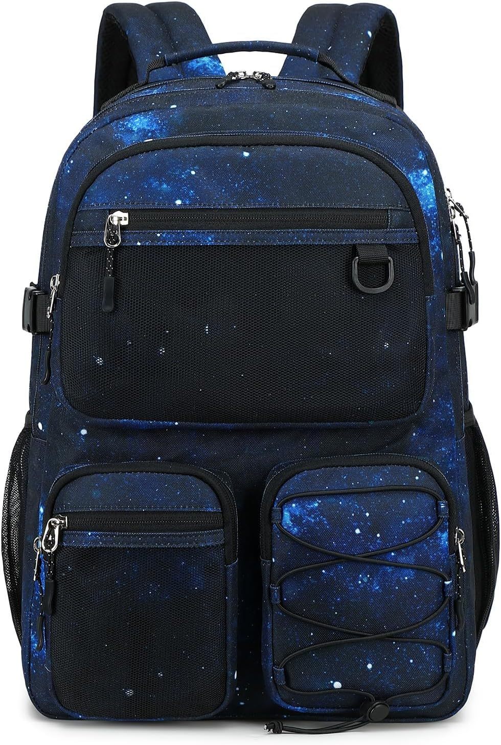 Galaxie bleue noire