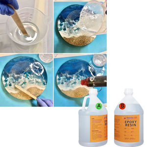 Hot Sale Easy to Operate Clear Art <b>Resin</b> <b>Epoxy</b> Craft / Transparent 2 Part <b>Epoxy</b> <b>Resin</b> / Clear Casting <b>Epoxy</b> <b>Resin</b> - Product Image 2