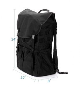 Sac de rangement pour pneu de secours, sac de rangement pour outils et équipement, série Travel Overland, fabriqué par BSCI, pour les voyages en plein air, les expéditions hors route, les voitures - Product Image 1