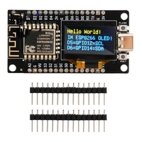 Écran OLED 0,96 pouce Wemos ESP8266 ESP-12F ESP12F CP2102 Carte de développement sans fil Wifi Micro USB 0,96 pouces pour Arduino