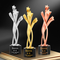 Trophée d'entreprise personnalisé en cristal de forme irrégulière, gravé et imprimé UV, respectueux de l'environnement, pour récompense de personnel lors de la réunion annuelle 2026