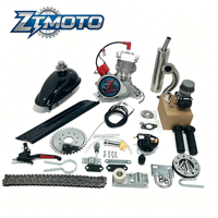 ZTMoto 85R - Kit de Motor para Bicicleta Motorizada de 2 Tiempos con Diámetro de 52 mm - Motor de Bicicleta de 2 Tiempos de 85 cc Real