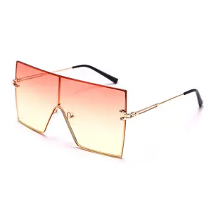 Fashion Travel Driving Sun Glasses New 1 Piece Windscreen Sunglasses UV400 Men Sunglasses