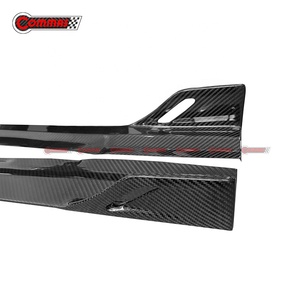 Actualización de fibra de carbono seca a <span class=keywords><strong>precio</strong></span> de fábrica a Kit de carrocería de estilo CSS para <span class=keywords><strong>Audi</strong></span> RS5 Kit de carrocería de falda lateral de labio trasero delantero - Product Image 4