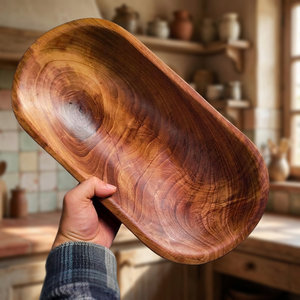 ขายส่งเชิงเทียนไม้มะม่วงทำมือ ถ้วยไม้ใส่เทียนจากโรงงาน ราคาไม่แพง - Product Image 1