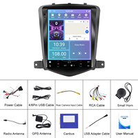 Hikity pour Chevrolet Cruze J300 2009 - 2014 9.7 pouces autoradio Android Carplay/Android Auto/GPS/WiFi écran IPS OEM d'usine