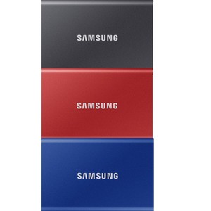 SSD portable T7 1 To 2 To 4 To USB 3.2 Type C Garantie 5 ans Gris clair pour téléphones et ordinateurs portables - Product Image 1