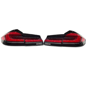 Feux arrière LED fumés pour BMW Série 5 G30 G38 2018-2021, mise à niveau LCI - Product Image 4