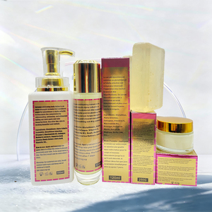 Ensemble de soins éclaircissants pour <span class=keywords><strong>la</strong></span> peau en 7 jours, glutathion et alpha arbutine, anti-âge, élimination <span class=keywords><strong>des</strong></span> imperfections, revitalisation de <span class=keywords><strong>la</strong></span> peau, OEM - Product Image 5