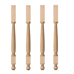 Patas decorativas para muebles, mesas de madera maciza, gabinetes de islas, gabinete de cocina de repuesto, columna de poste de isla - Product Image 6