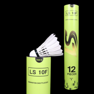 Volants de badminton LS10F en plumes d'oie avec tête en liège composite pour le jeu en club et l'entraînement - Product Image 6