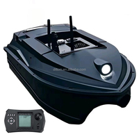 Bateau à appâts avec sonar GPS à retour automatique, détecteur de poissons Skywolf TL-380E 433MHZ, écho sonoreur, bateau à appâts avec 12 compartiments