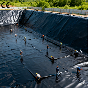 Lámina Impermeable de Geomembrana de HDPE para Estanques de Peces, Presas, Canales, Vertederos, Minería y Contención de Agua - Product Image 6