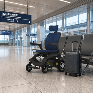 Scooter Inteligente de Cuatro Ruedas para Personas Mayores, Capacidad de Carga de 150 kg, Batería de Litio, Marco de Aluminio, Diseño Plegable - Product Image 6