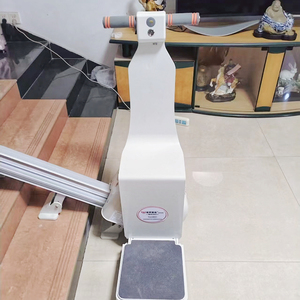 Ascensor de Escaleras Recto con Control Remoto Inalámbrico |   Elevador de Silla <span class=keywords><strong>para</strong></span> el Hogar con Inicio y Parada con un Solo Clic <span class=keywords><strong>para</strong></span> una Movilidad Segura - Product Image 2