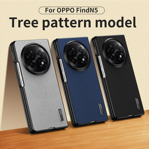 Étui à Grain d'arbre pour <span class=keywords><strong>Oppo</strong></span> <span class=keywords><strong>Find</strong></span> N5 N3 N2 <span class=keywords><strong>N</strong></span> / N3 N2 Flip luxe arrière antichoc Anti-chute lentille couverture complète - Product Image 6