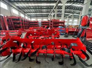 High Efficiency ISO Certified <b>Rotavator</b> 54-60 Blades 80-100HP for Heavy Clay <b>Soil</b> - Product Image 3