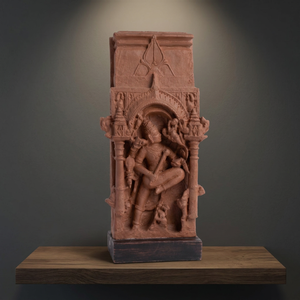 Escultura de Shiva Gajasura Vadha |   Réplica del Museo de Arte del Templo Hindú del Siglo X - Product Image 2