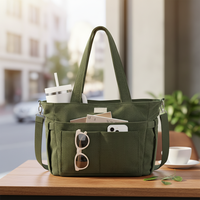 Sac fourre-tout léger en velours côtelé pour ordinateur portable, idéal pour enseignantes, infirmières, sac à livres, sacs fourre-tout durables pour femmes