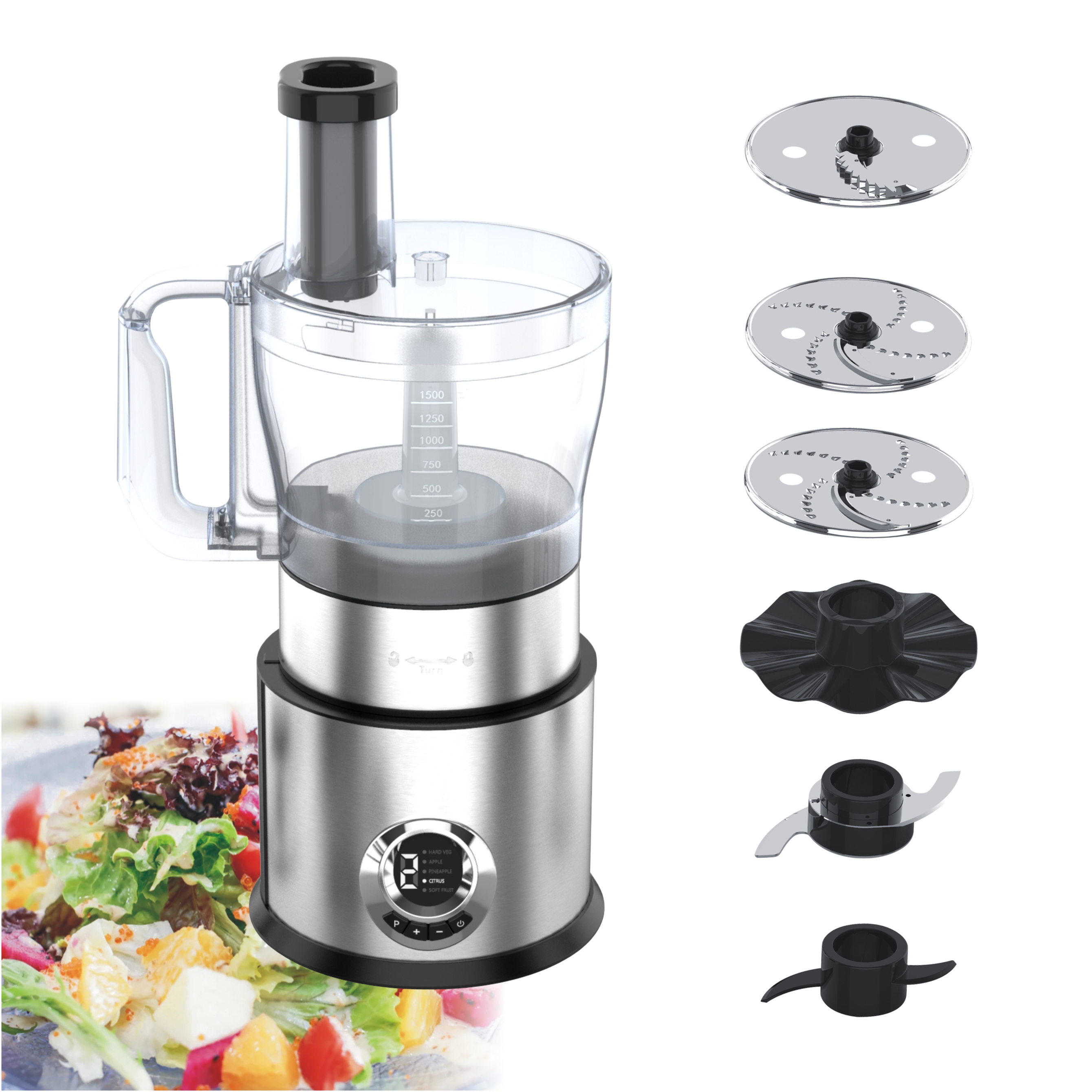 10 1 Multifunctional Electric Kitchen Accessories Food Processor Mixer Blender Juicer Grinding Slicing Shredding Household