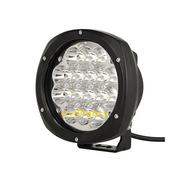 Ağır 80W kare LED çalışma ışığı 12V 24V 5 inç sürüş lambası için Offroad 4X4 oto araba forklift kamyon