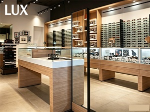 Diseño de mostrador de relojería LUX con renderizado 3D, vitrina para relojes, diseño de mostrador de venta al por menor para exhibición en tiendas de joyería y relojes de pulsera - Product Image 3