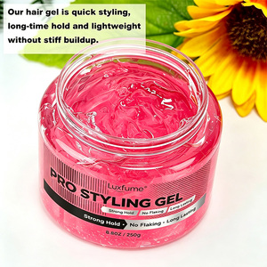 Gel Coiffant Luxfume à Tenue Extrême Marque Blanche, Longue Durée, Sans Résidus, Sans Alcool, Pour Tous Types de <span class=keywords><strong>Cheveux</strong></span>, Sans Accumulation - Product Image 2