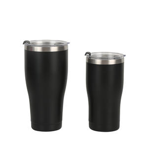 Mug isotherme à double paroi en acier inoxydable personnalisé avec logo, 20 oz, 30 oz, pour le <span class=keywords><strong>camping</strong></span>, les voyages, le café, la voiture, avec couvercle et paille - Product Image 4