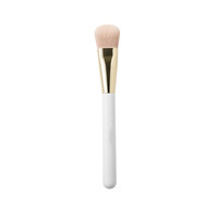 Pinceau de maquillage unique cosmétique de luxe Cheveux synthétiques pour contour Fond de teint coudé et correcteur Marque privée pour le visage et les yeux