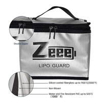 Zeee-lipo-sac anti-explosion pour batterie, grande capacité, protecteur de stockage de batterie, pochette de sécurité pour Charge et stockage