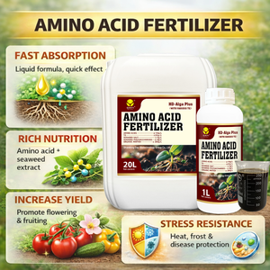<span class=keywords><strong>Engrais</strong></span> liquide organique hydrosoluble à base d'acides aminés pour cultures, légumes, plantes, utilisation en fertigation - Product Image 4