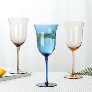 Ensemble cadeau de verres <span class=keywords><strong>à</strong></span> vin rouge personnalisés en gros, 440 ml/470 ml, avec bouchon, cristal coloré, cadeaux d'affaires durables et minimalistes, logo personnalisé - Product Image 3
