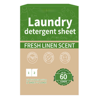 Prix d'usine Vente en gros Emballage personnalisé Bandes de lessive écologiques Bandes de lessive pour tablette Bandes de feuille de détergent à lessive