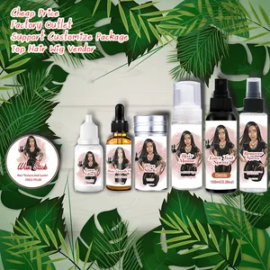 <span class=keywords><strong>Kit</strong></span> d'emballage de teinture de cheveux imperméable, pulvérisation de contrôle des bords, colle à dentelle personnalisée, boîtes d'installation de perruque, étiquette privée, perruque à dentelle - Product Image 1