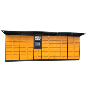 Thiết kế hiện đại thông minh bưu kiện <span class=keywords><strong>Locker</strong></span> 18 ngăn Kim Loại tủ cho ngoài trời phòng tập thể dục & khách sạn Cách sử dụng - Product Image 4