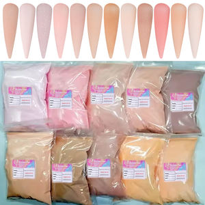 Commercio all'ingrosso della fabbrica 1kg alla rinfusa Nail Art forniture-Nude polvere di Manicure acrilico in polvere Set Cover rosa - Product Image 3