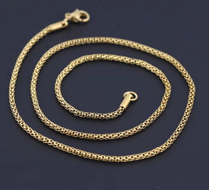 Hochwertige Maßgefertigte Hip-Hop-Style Unisex Edelstahl Zirkon Vergoldete Verlobungs-Gliederkette Halsketten Geschenk für Männer Party - Product Image 5