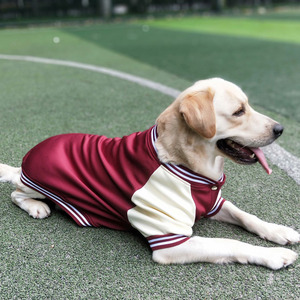Sudaderas con capucha grandes para mascotas, ropa para perros, mangas medias abotonadas cálidas para Primavera, otoño, invierno y verano - Product Image 5