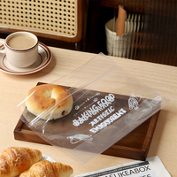 Sacs d'emballage personnalisables en CPP de qualité alimentaire avec fermeture éclair transparente pour pain, lait, aliments pour animaux et produits de pâtisserie