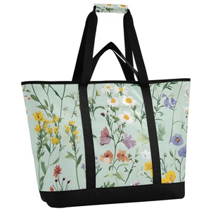 Nouveau sac isotherme grande capacité pour pique-nique, sac repas portable, sac isotherme pour étudiants, voyages en plein air, travail, pique-nique, randonnée, école - Product Image 2