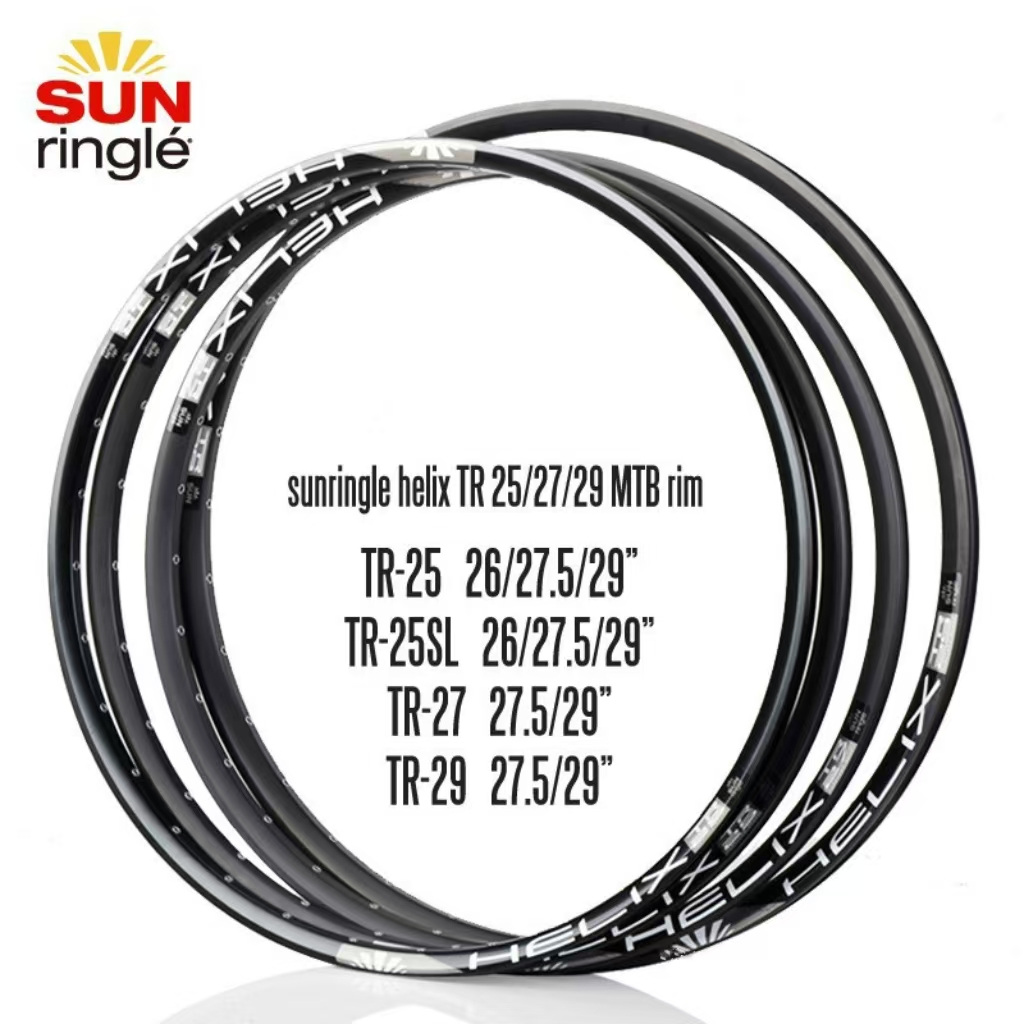 Sunringle HELIX TR25 TR27 Bicycle Wheel Rim 26 27.5 29 Inch Alloy