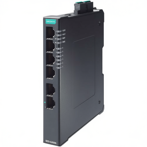 Commutateur Ethernet industriel géré Gigabit Moxa SDS-G3006 à 6 ports - Product Image 2