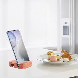 Support de téléphone portable en bois de hêtre de petite taille, prix d'usine, pour les entreprises - Product Image 6