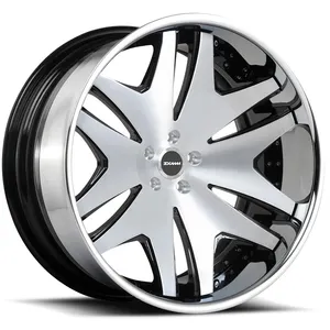 deep dish 3 piece forged alloy wheel 17 18 20 24 26 inch for dodge challenger Raptor Jeep wheel rims