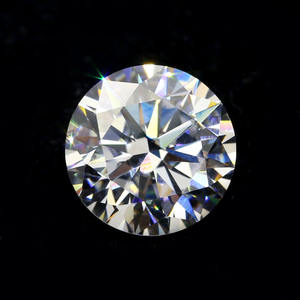 2000 piezas/lote de circonita cúbica 8A de alta calidad, corte a máquina redondo, 8 corazones 8 flechas, gemas sueltas de circonita cúbica para joyería - Product Image 4