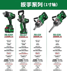 <span class=keywords><strong>Llave</strong></span> de <span class=keywords><strong>Impacto</strong></span> Eléctrica sin Escobillas de 3000 Nm, 21 V, 2 Baterías de Litio de 8.0 Ah, Accionamiento de 1 Pulgada, para Reparación Industrial de Tuercas de Rueda de Camiones de Uso Pesado - Product Image 5
