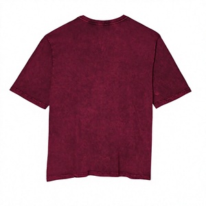 เสื้อยืดสไตล์ใหม่แบบสั่งทำพิเศษสำหรับผู้ชาย ล้างสีแบบแอซิด โลโก้ด้านหน้า สตรีทแวร์ แห้งเร็ว แขนสั้น ราคาถูกจากผู้ผลิต - Product Image 2