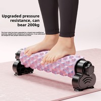 Egooal Rouleau de massage mural en mousse EVA à ventouse 65 cm, haute densité, ferme, pour thérapie par points de pression et soulagement des douleurs dorsales