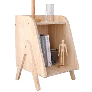 Современная мебель, простой практичный стол на заказ, полки для хранения, прочный прикроватный Органайзер